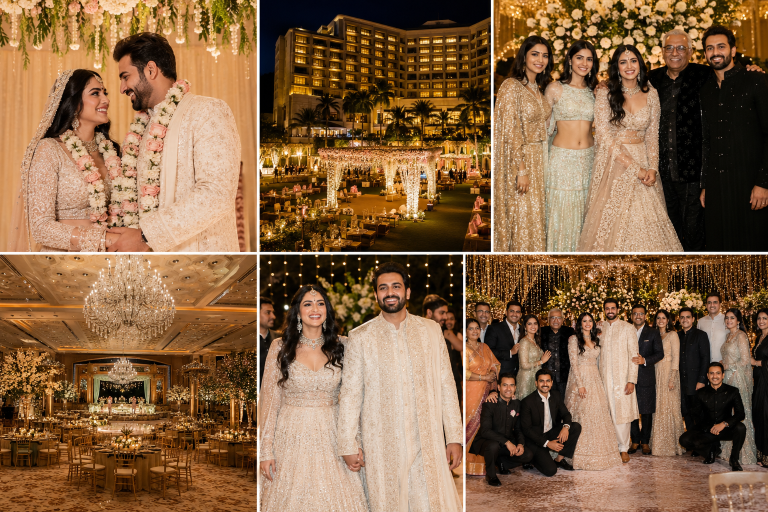 AnshulaKapoor and RohanThakkar’s Wedding